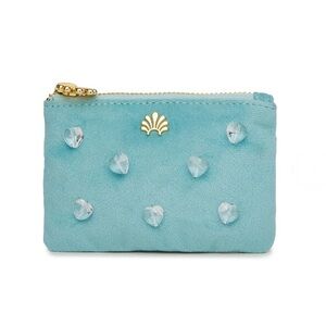 Lele Sadoughi Piscina Embellished Keyring Card Case